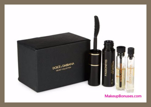 Receive a free 3-pc gift with your $100 Dolce & Gabbana purchase