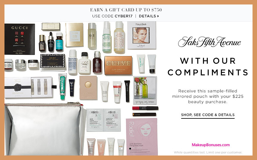 Receive a free 40-pc gift with your $225 Multi-Brand purchase