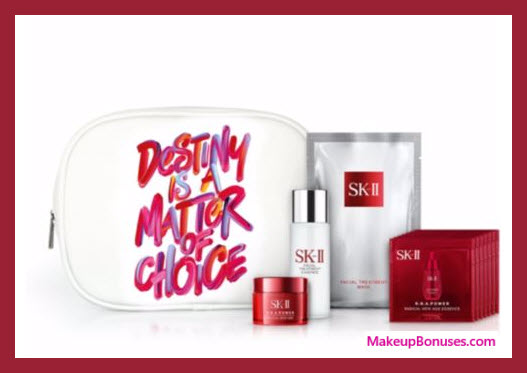 Receive a free 4-pc gift with your $450 SK-II purchase