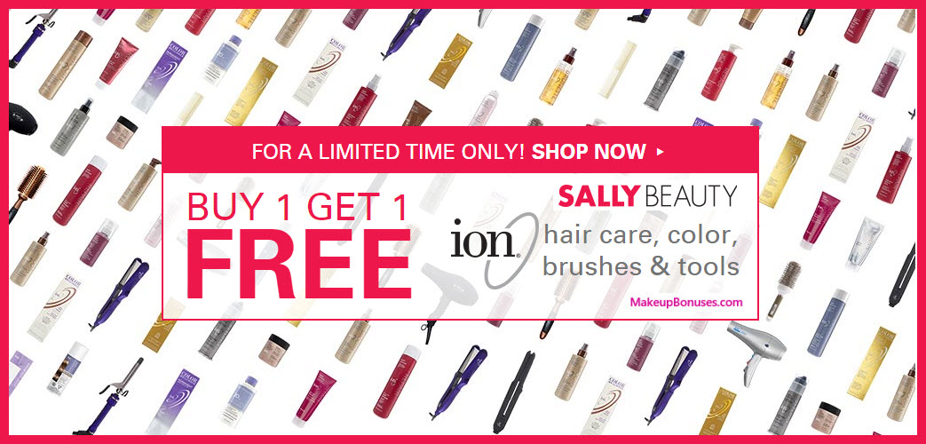 Receive a free 3-pc gift with your 3 ion® Hair Care, Hair Color, Styling Tools, Brushes & Combs purchase