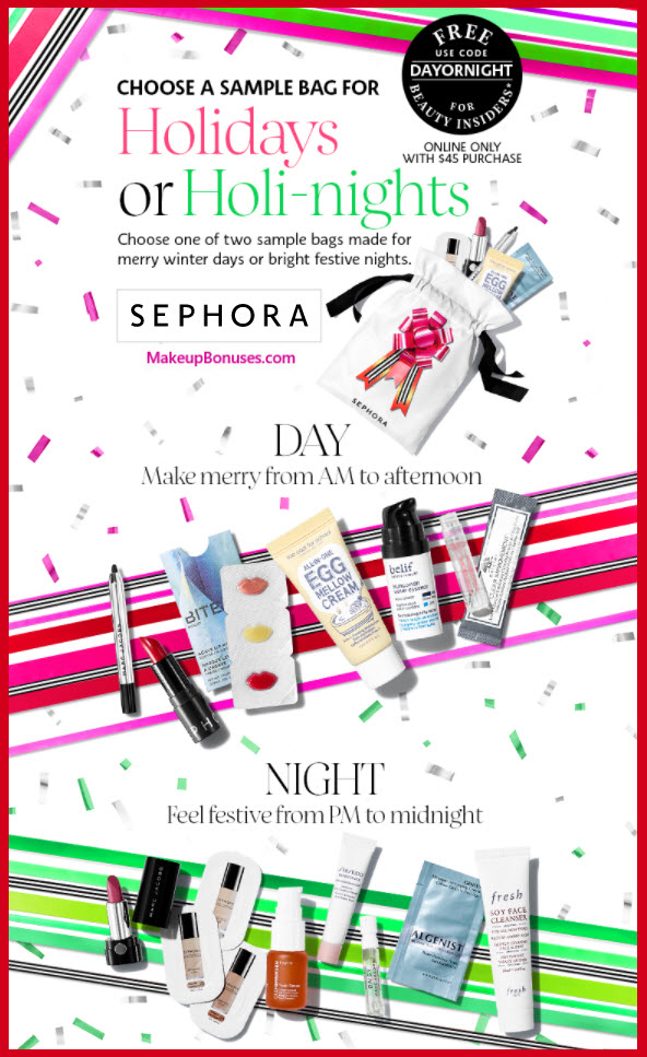 Receive a free 8-pc gift with your $45 Multi-Brand purchase