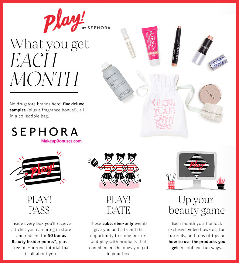 Sephora Play Beauty Box - MakeupBonuses.com