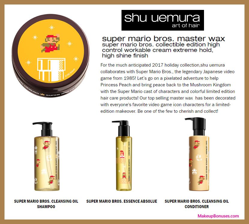 super mario bros. master wax - MakeupBonuses.com