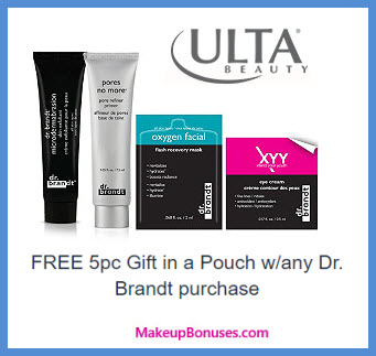 Receive a free 5-pc gift with your purchase