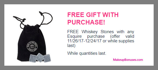 Receive a free 4-pc gift with your purchase