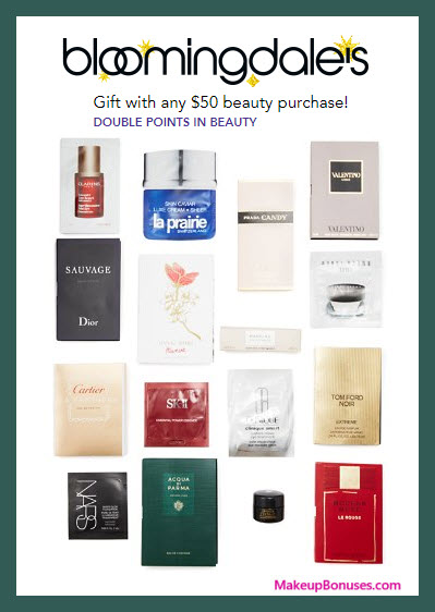 Receive your choice of 5-pc gift with your $50 Multi-Brand purchase