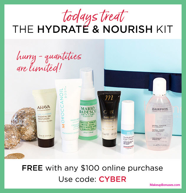 Receive a free 6-pc gift with your $100 Multi-Brand purchase