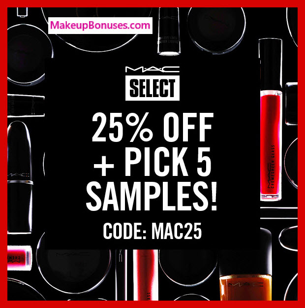 MAC Cosmetics 5-piece Bonus Gift - Makeup Bonuses