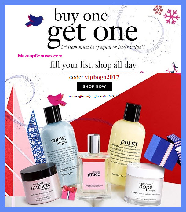 Receive a free 3-pc gift with your 3 products purchase