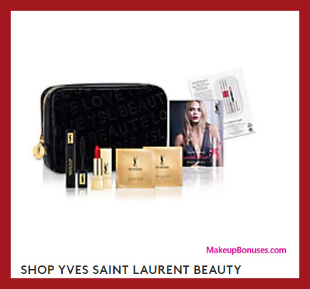 Receive a free 7-pc gift with your $150 Yves Saint Laurent purchase
