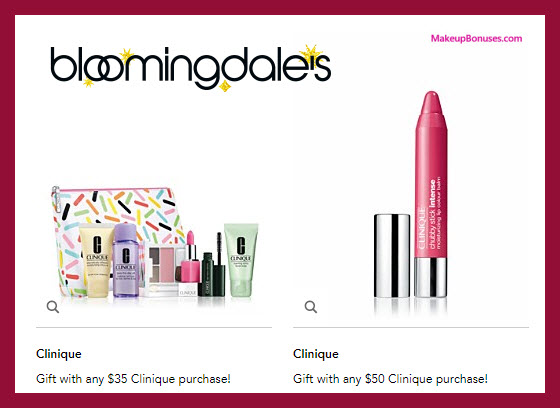 Receive a free 7-pc gift with your $35 Clinique purchase
