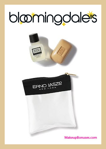Receive a free 3-pc gift with your $100 Erno Laszlo purchase