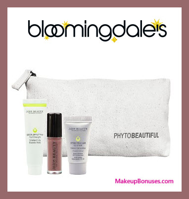 Receive a free 4-pc gift with your $75 Juice Beauty purchase