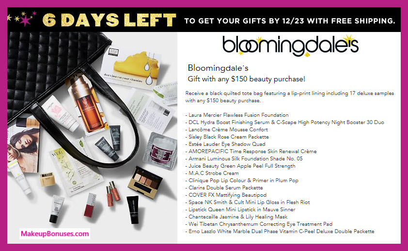 Receive a free 18-pc gift with your $150 Multi-Brand purchase