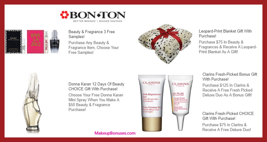 Receive a free 4-pc gift with your $125 Clarins purchase