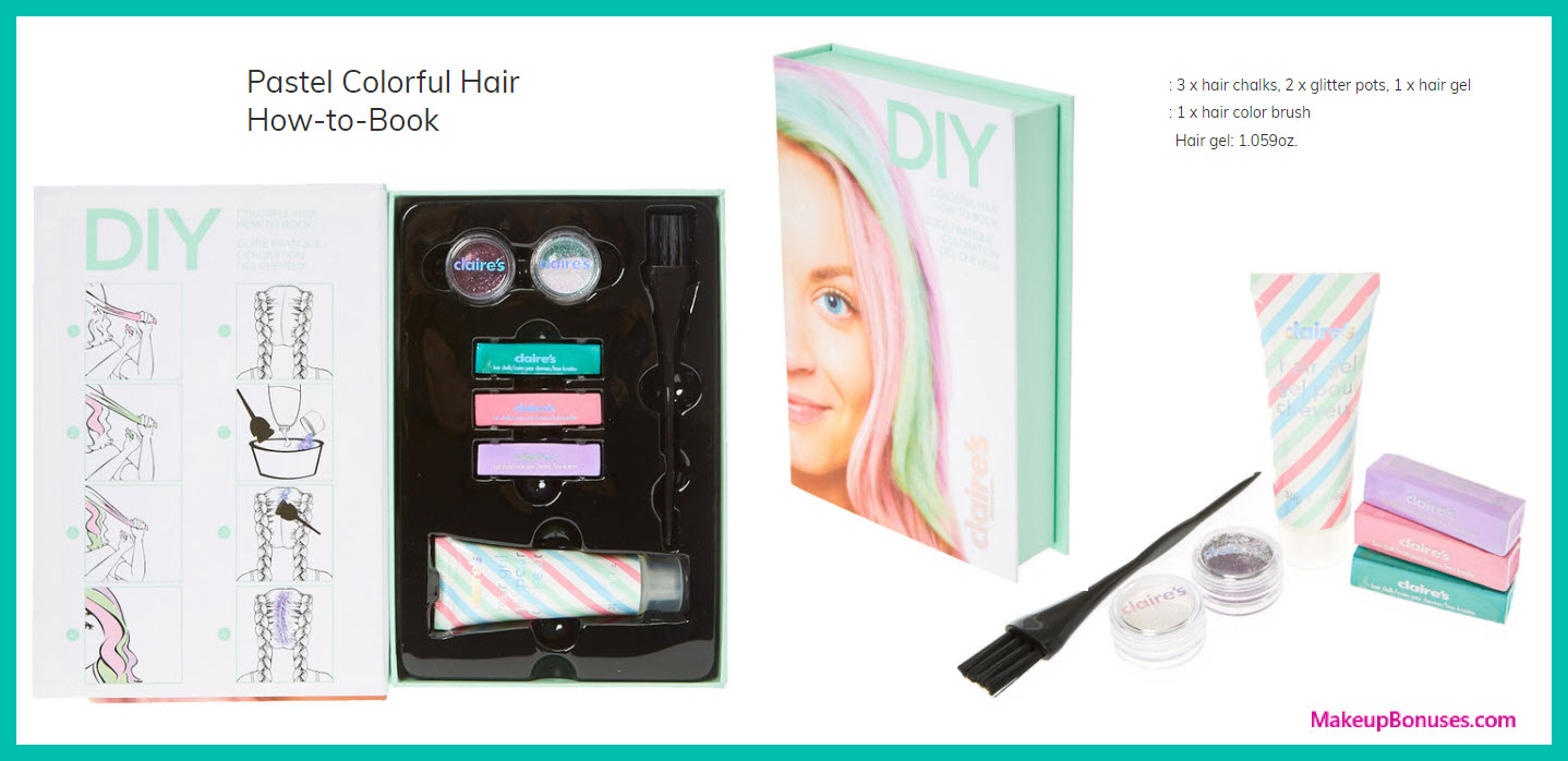 Pastel Colorful Hair How-to-Book - MakeupBonuses.com