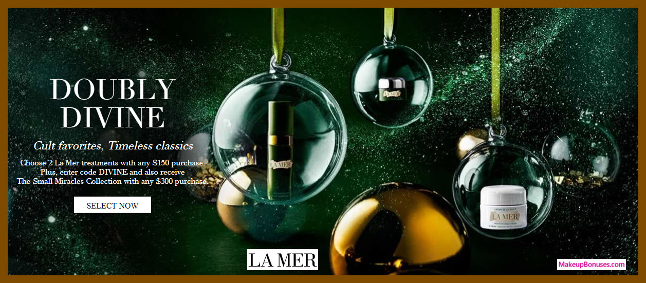 Receive your choice of 7-pc gift with your $300 La Mer purchase