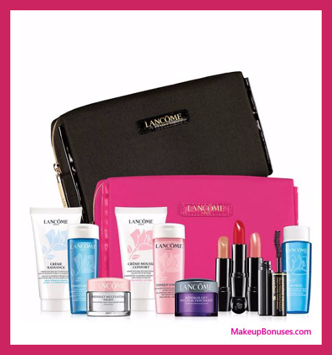 Receive your choice of 7-pc gift with your $49.5 Lancôme purchase