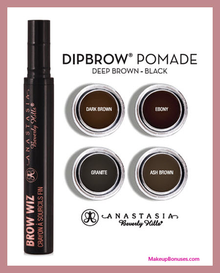 Receive a free 5-pc gift with your $50 Anastasia Beverly Hills purchase