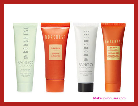 Receive a free 4-pc gift with your $40 Borghese purchase
