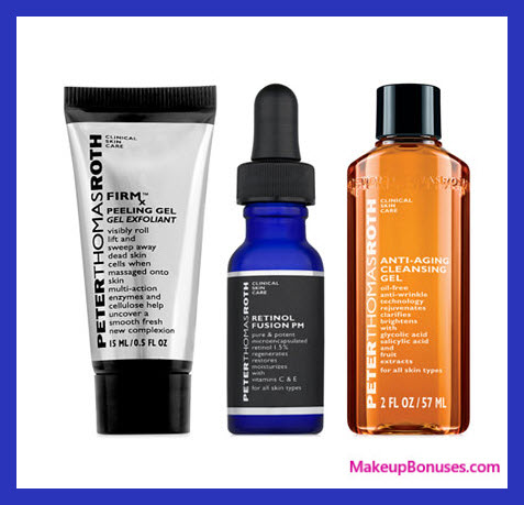 Receive a free 3-pc gift with $50 Peter Thomas Roth purchase