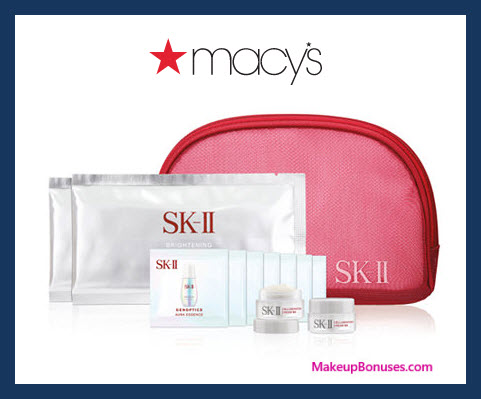 Receive a free 13-pc gift with $250 SK-II purchase