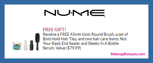 NUME Sale - MakeupBonuses.com