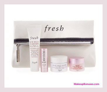 Receive a free 5-pc gift with your $125 Fresh purchase