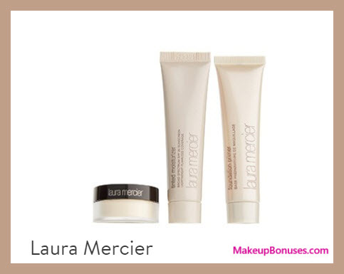 Receive a free 3-pc gift with your $125 Laura Mercier purchase