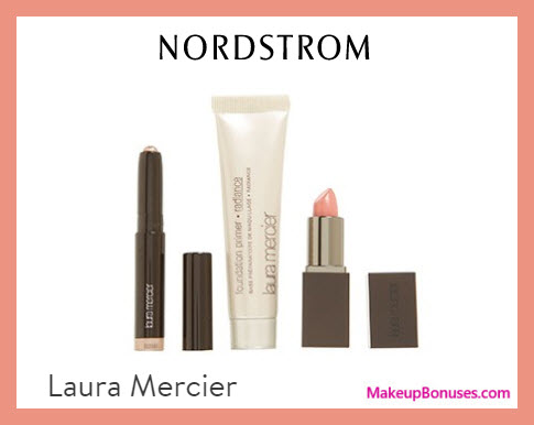 Receive a free 3-pc gift with $95 Laura Mercier purchase