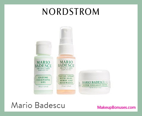 Receive a free 3-pc gift with $45 Mario Badescu purchase