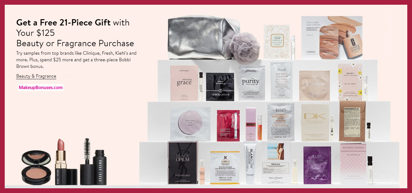 Receive a free 24-pc gift with your $150 Multi-Brand purchase