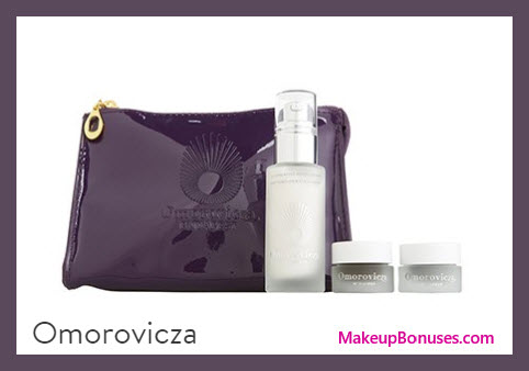 Receive a free 4-pc gift with your $300 Omorovicza purchase