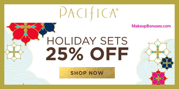 Pacifica Sale - MakeupBonuses.com