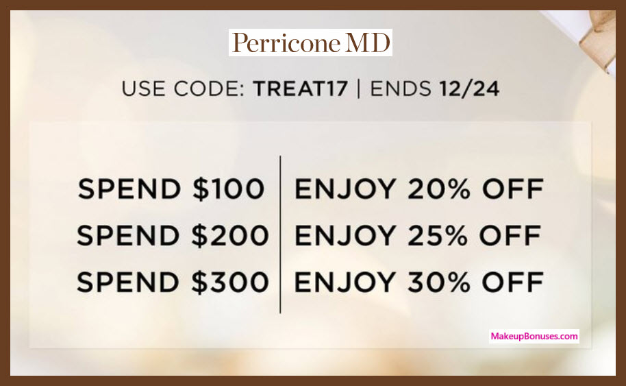 Perricone MD Sale - MakeupBonuses.com