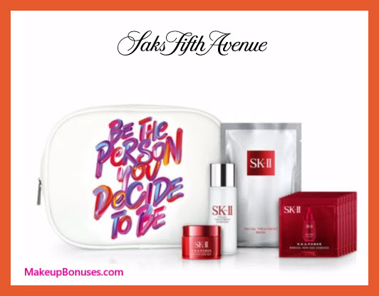 Receive a free 11-pc gift with your $1000 SK-II purchase