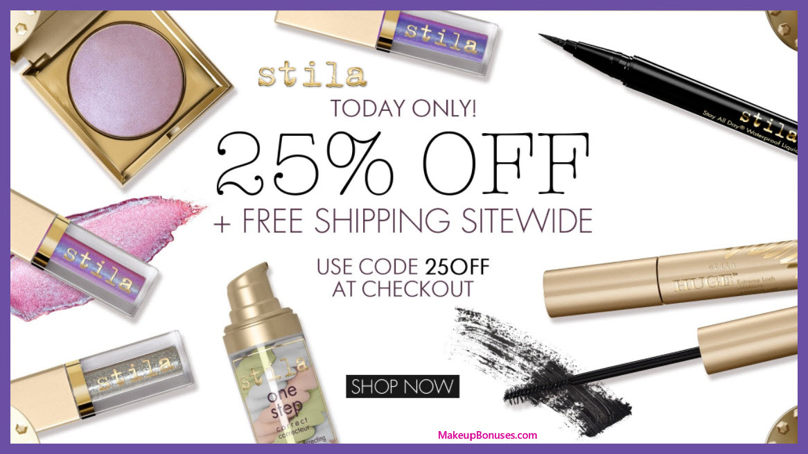 Stila Sale - MakeupBonuses.com