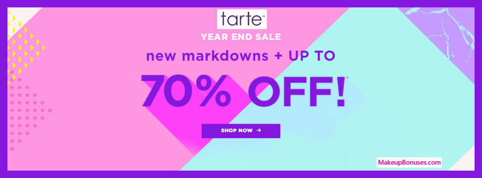 Tarte Sale - MakeupBonuses.com