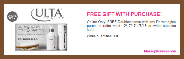 Receive a free 3-pc gift with your any purchase