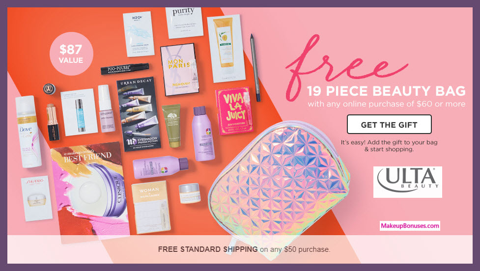 Ulta Free Bonus Gifts & Discount Offers Makeup Bonuses