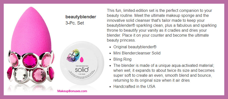 beautyblender 3-piece set - MakeupBonuses.com