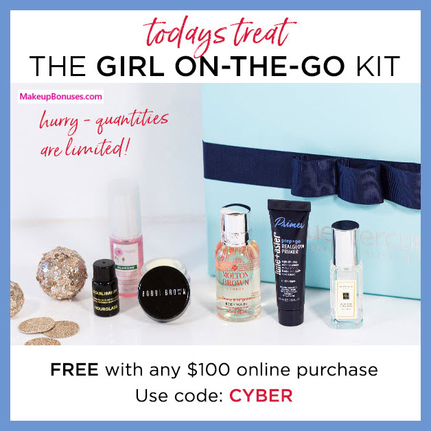 Receive a free 6-pc gift with your $100 Multi-Brand purchase