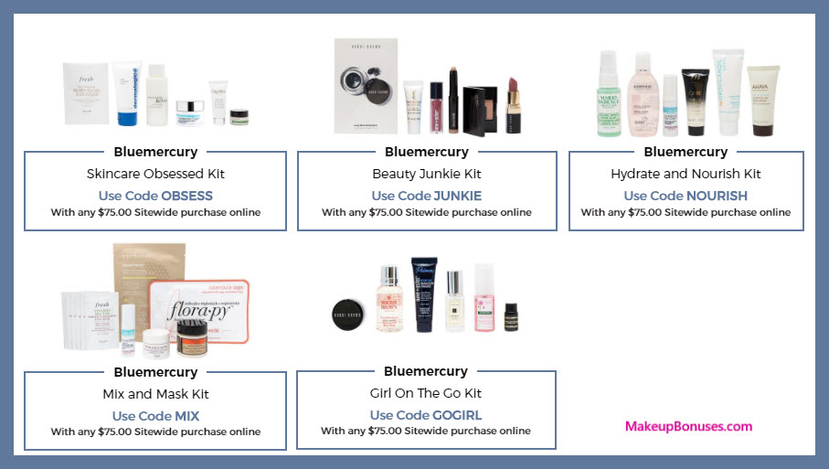 Receive a free 6-pc gift with your $75 Multi-Brand purchase