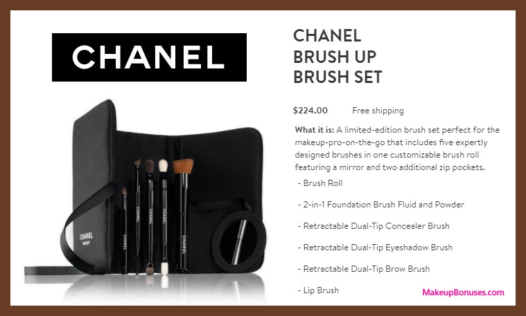 Chanel Brush Up Brush Set - MakeupBonuses.com
