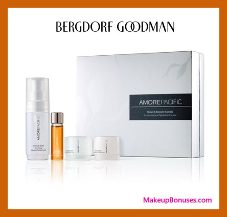 Receive a free 4-pc gift with $350 AMOREPACIFIC purchase