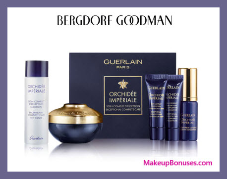 Receive a free 5-pc gift with $400 Guerlain purchase