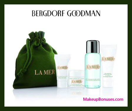 Receive a free 5-pc gift with $350 La Mer purchase