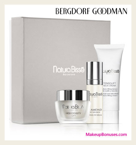 Receive a free 3-pc gift with $350 Natura Bissé purchase