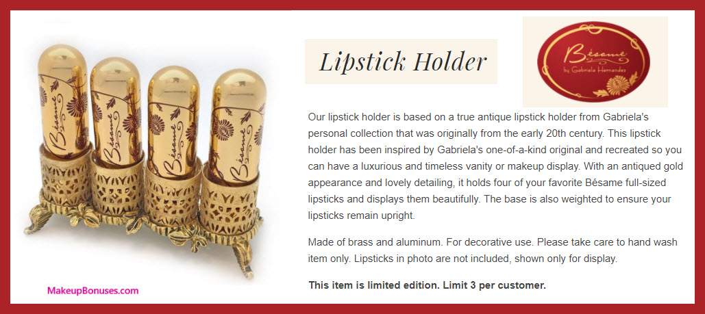 Lipstick Holder - MakeupBonuses.com