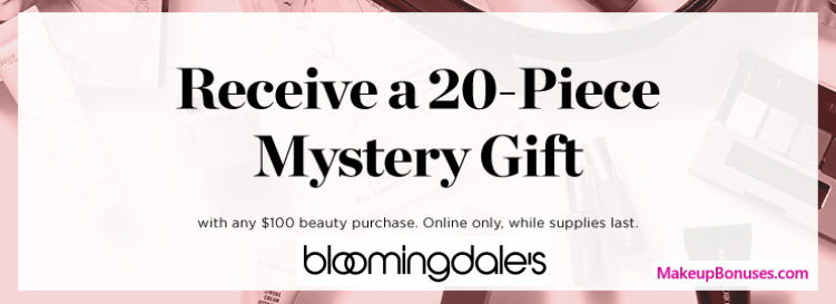 Receive a free 20-pc gift with $100 Multi-Brand purchase